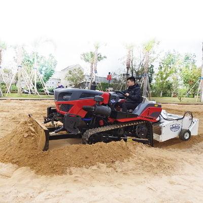 産業用ハンサム1000 ドライブオンビーチクリーナーマシン 60HP トラクター用 鉄鋼デザイン