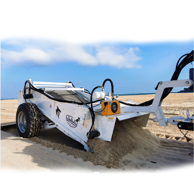 1400 スチール ビーチ クリーナー マシン 70HP トラクター アッテッチメント 卓越したビーチ クリーニング